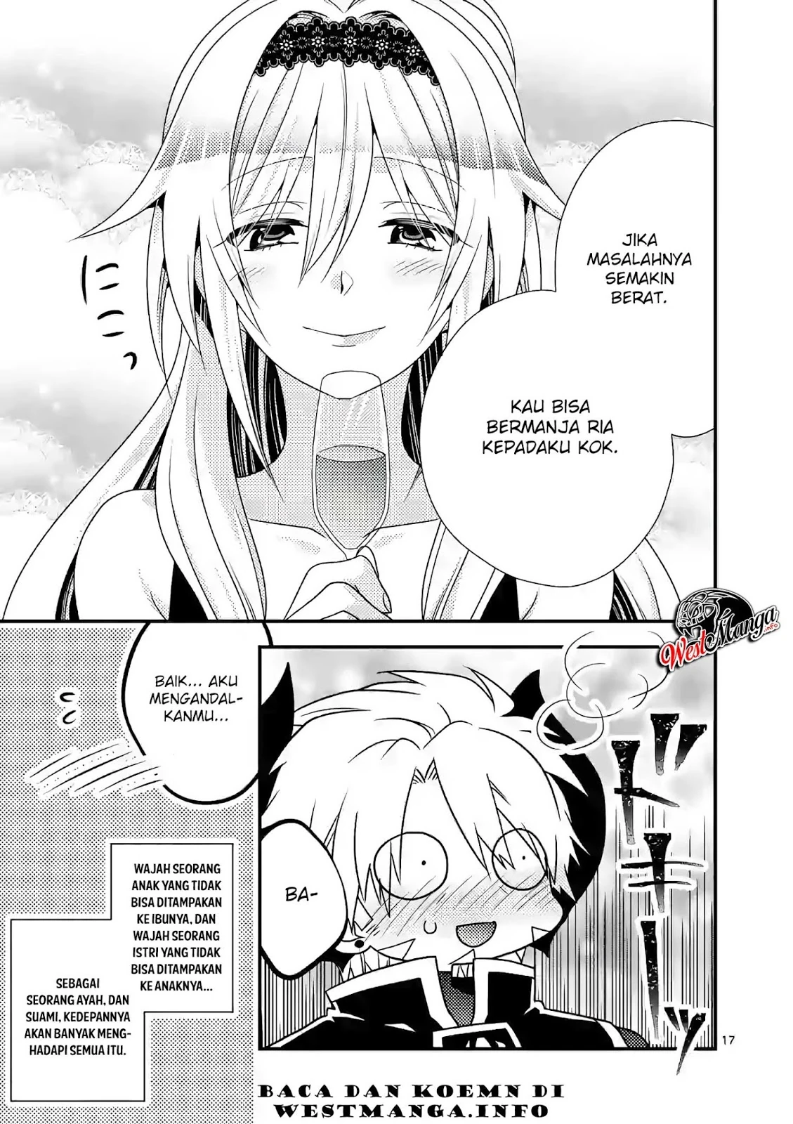 Halaman 16 — Maou desu. Onna Yuusha no Hahaoya to Saikon shita node, Onna Yuusha ga Giri no Musume ni Narimashita. @comic Chapter 21
