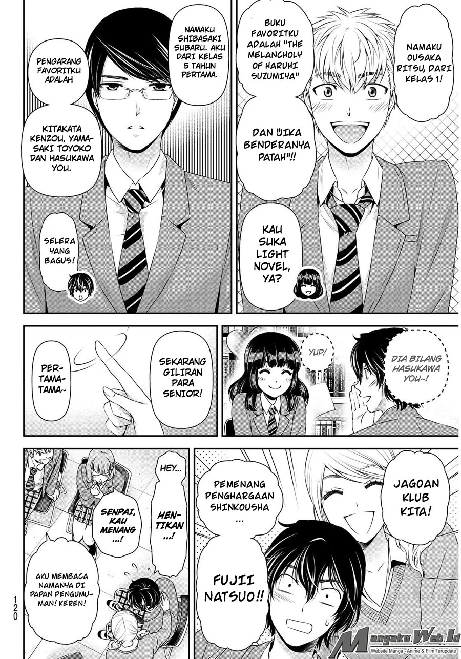 Halaman 12 — Domestic na Kanojo Chapter 73