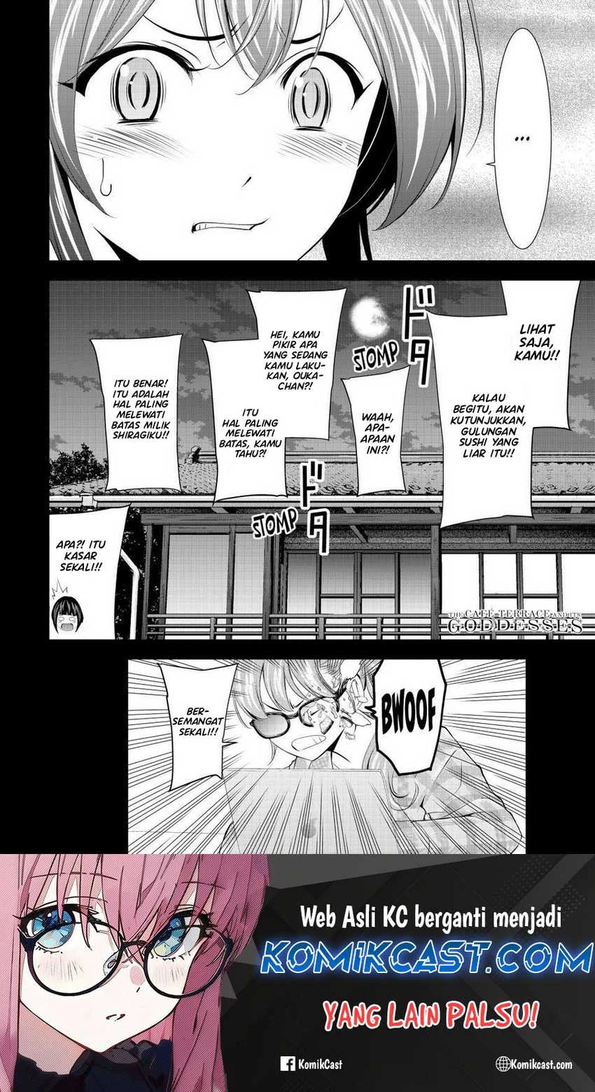 Halaman 19 — Megami no Café Terrace Chapter 168