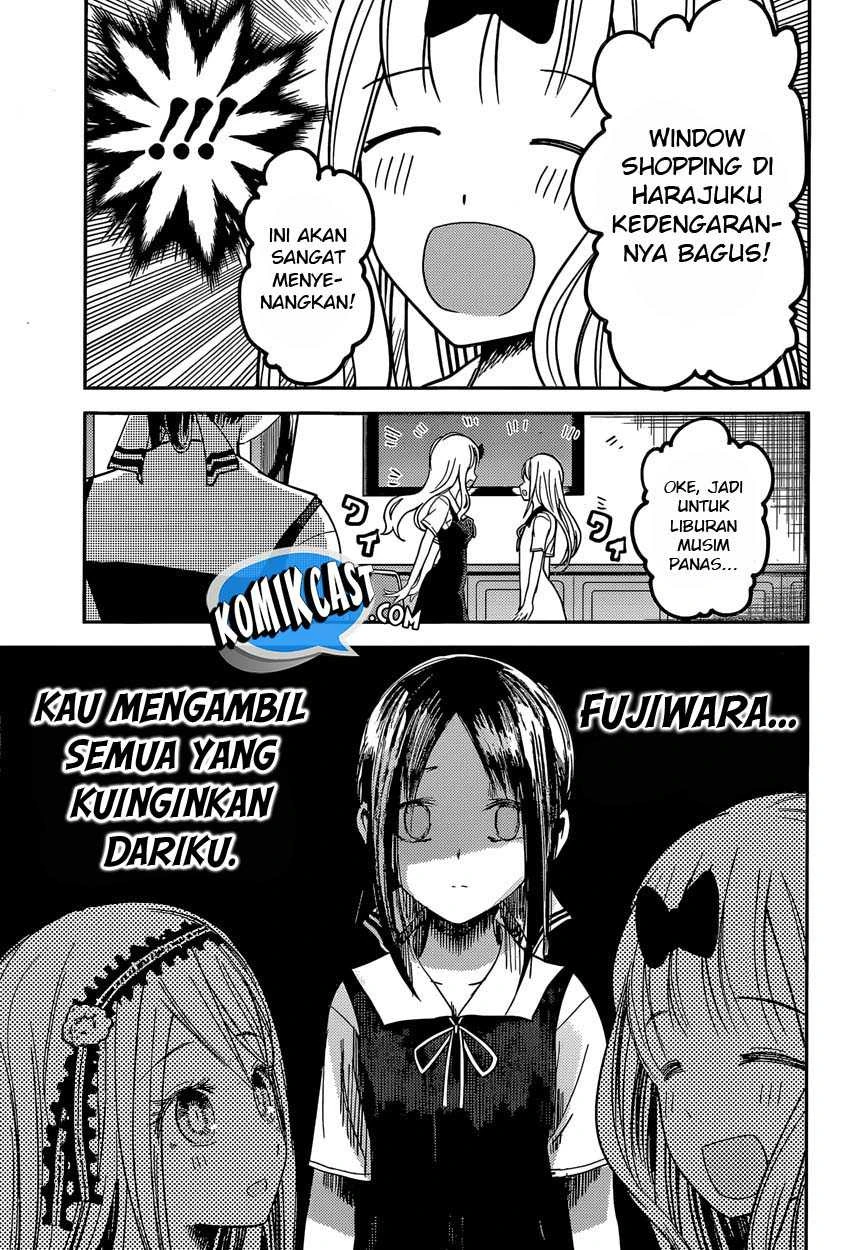 Halaman 15 — Kaguya-sama wa Kokurasetai: Tensai-tachi no Renai Zunousen Chapter 39