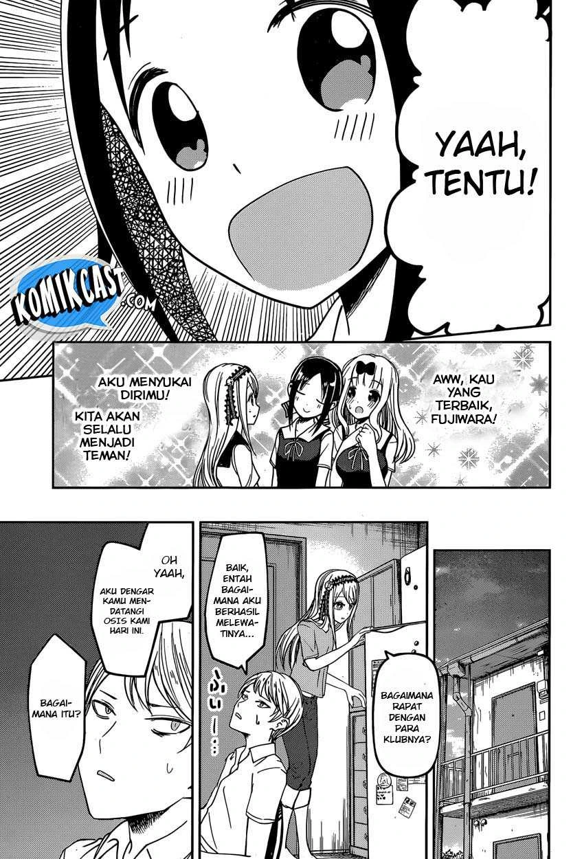 Halaman 17 — Kaguya-sama wa Kokurasetai: Tensai-tachi no Renai Zunousen Chapter 39