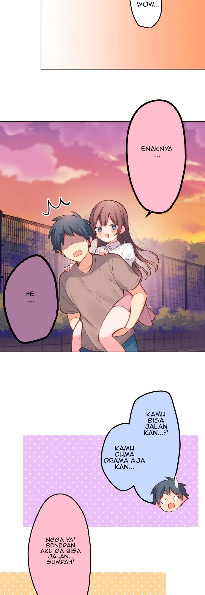 Halaman 5 — Waka-chan Is Flirty Again Chapter 25