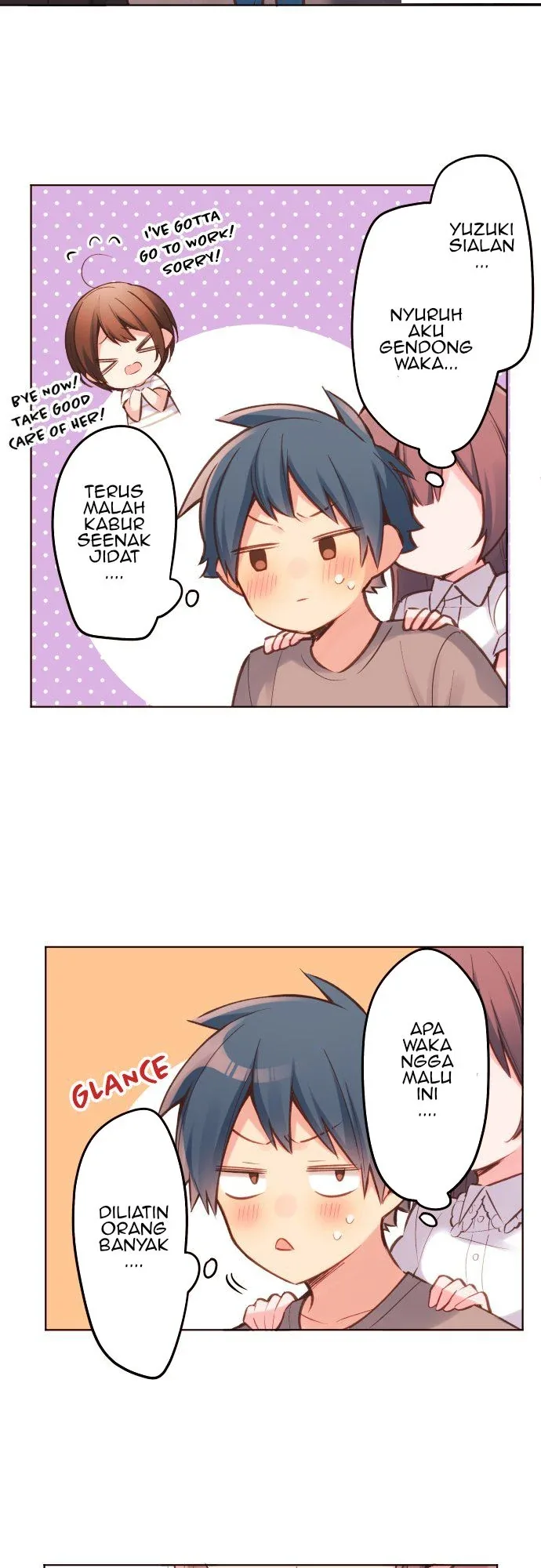 Halaman 7 — Waka-chan Is Flirty Again Chapter 25