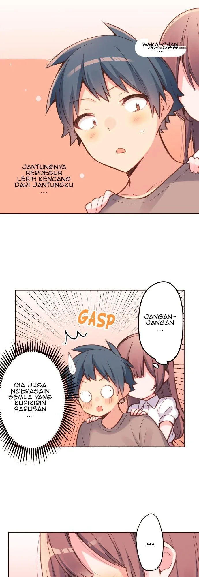 Halaman 16 — Waka-chan Is Flirty Again Chapter 25
