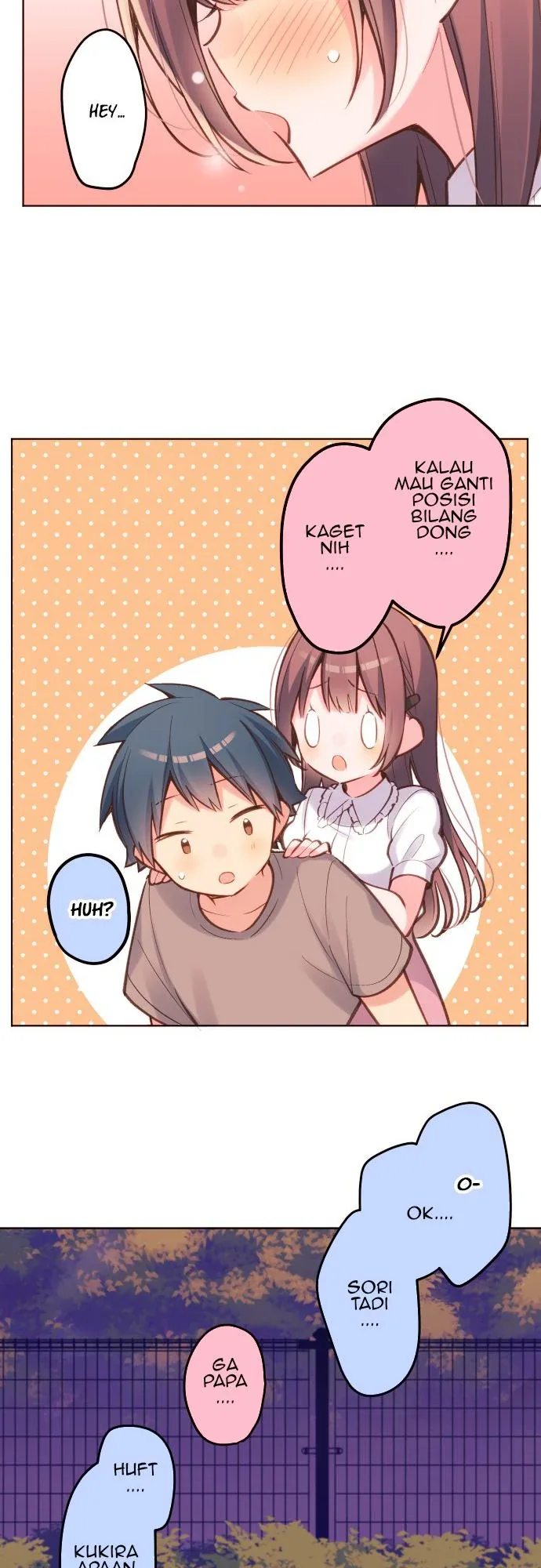 Halaman 17 — Waka-chan Is Flirty Again Chapter 25