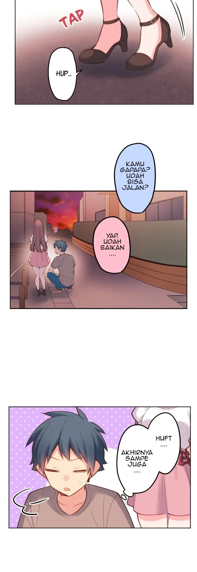 Halaman 19 — Waka-chan Is Flirty Again Chapter 25