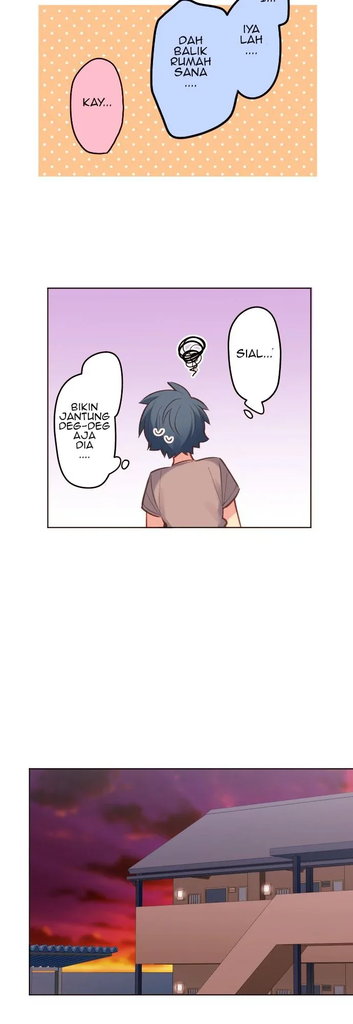 Halaman 22 — Waka-chan Is Flirty Again Chapter 25
