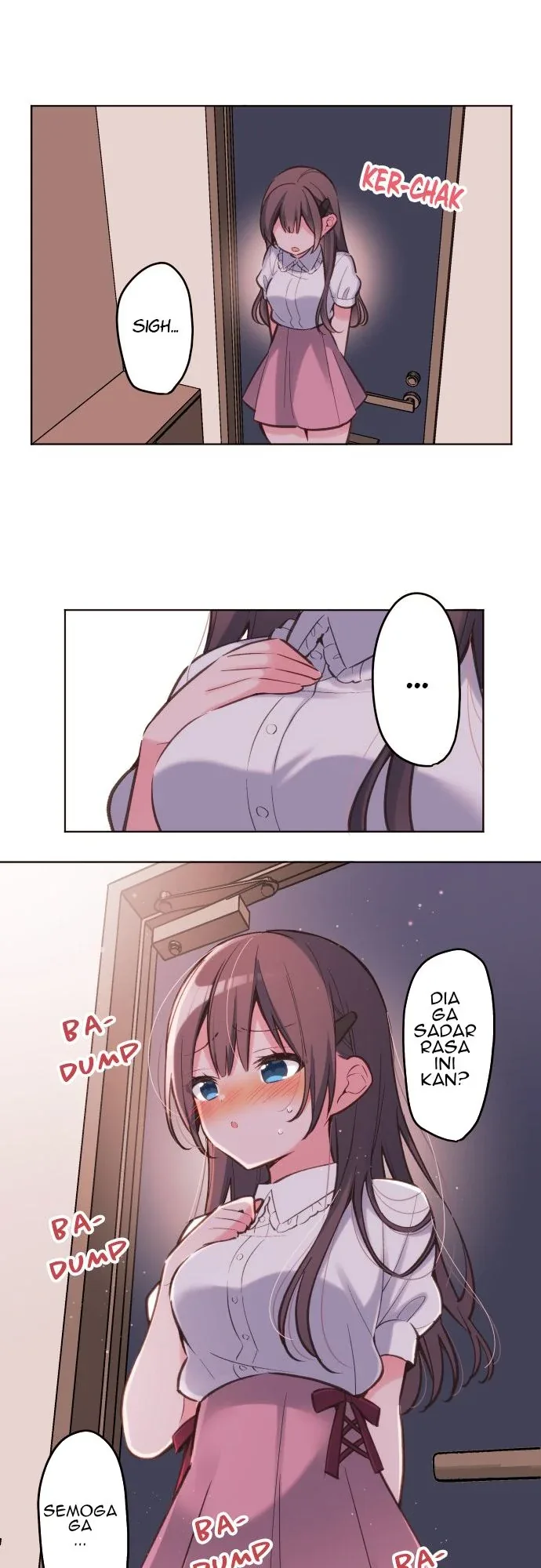 Halaman 23 — Waka-chan Is Flirty Again Chapter 25