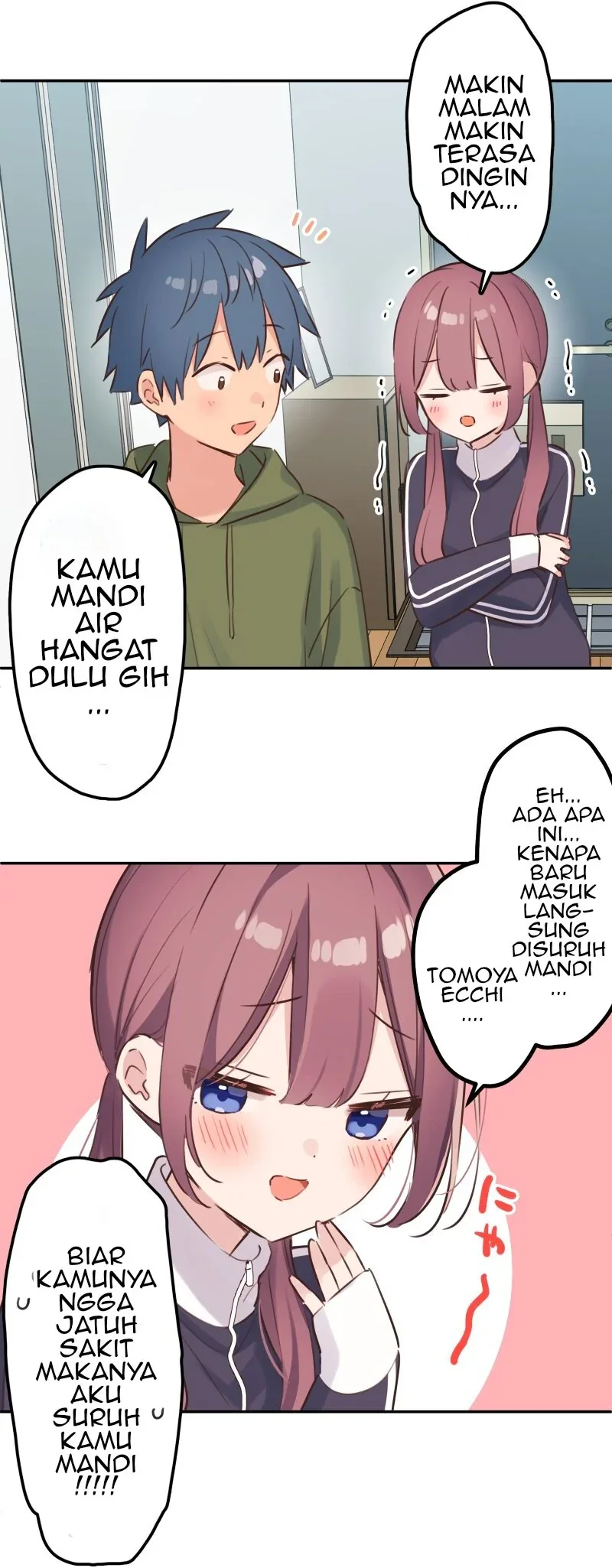 Halaman 7 — Waka-chan Is Flirty Again Chapter 190