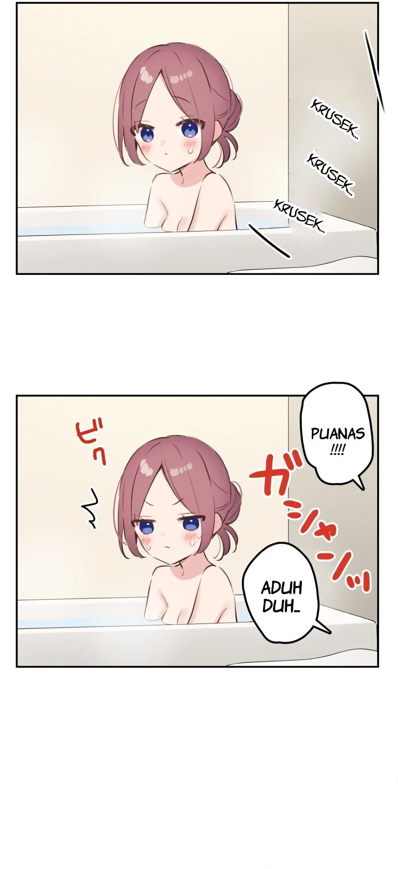 Halaman 12 — Waka-chan Is Flirty Again Chapter 190