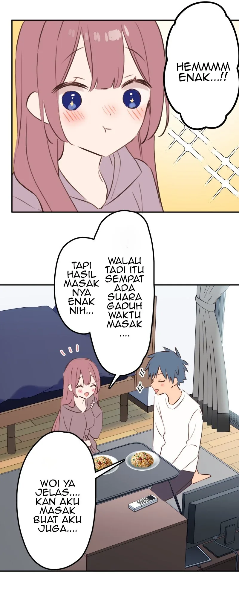 Halaman 15 — Waka-chan Is Flirty Again Chapter 190