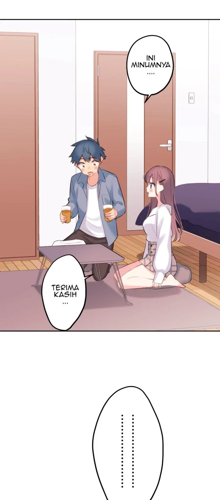 Halaman 3 — Waka-chan Is Flirty Again Chapter 92