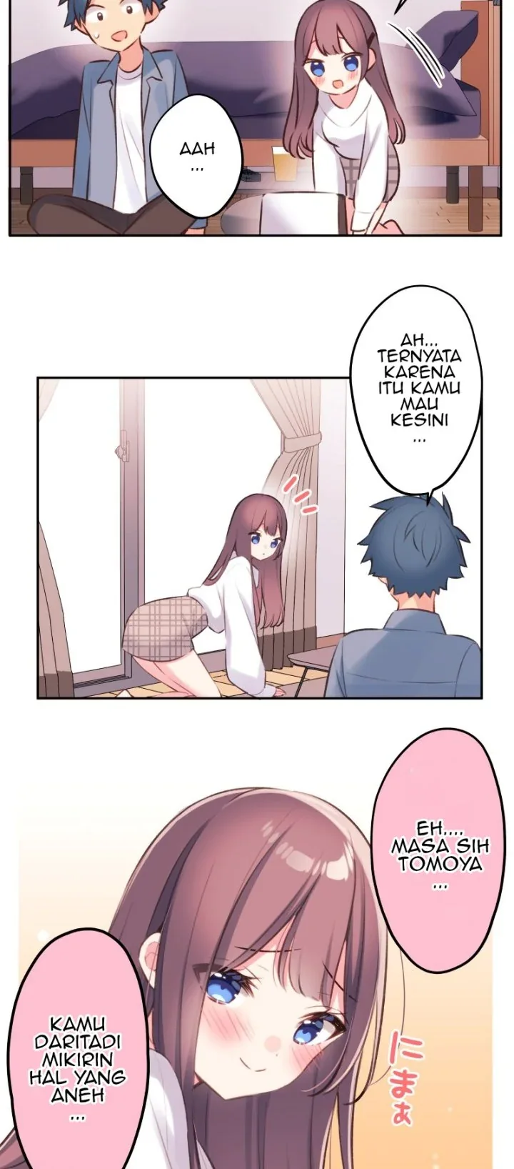 Halaman 7 — Waka-chan Is Flirty Again Chapter 92