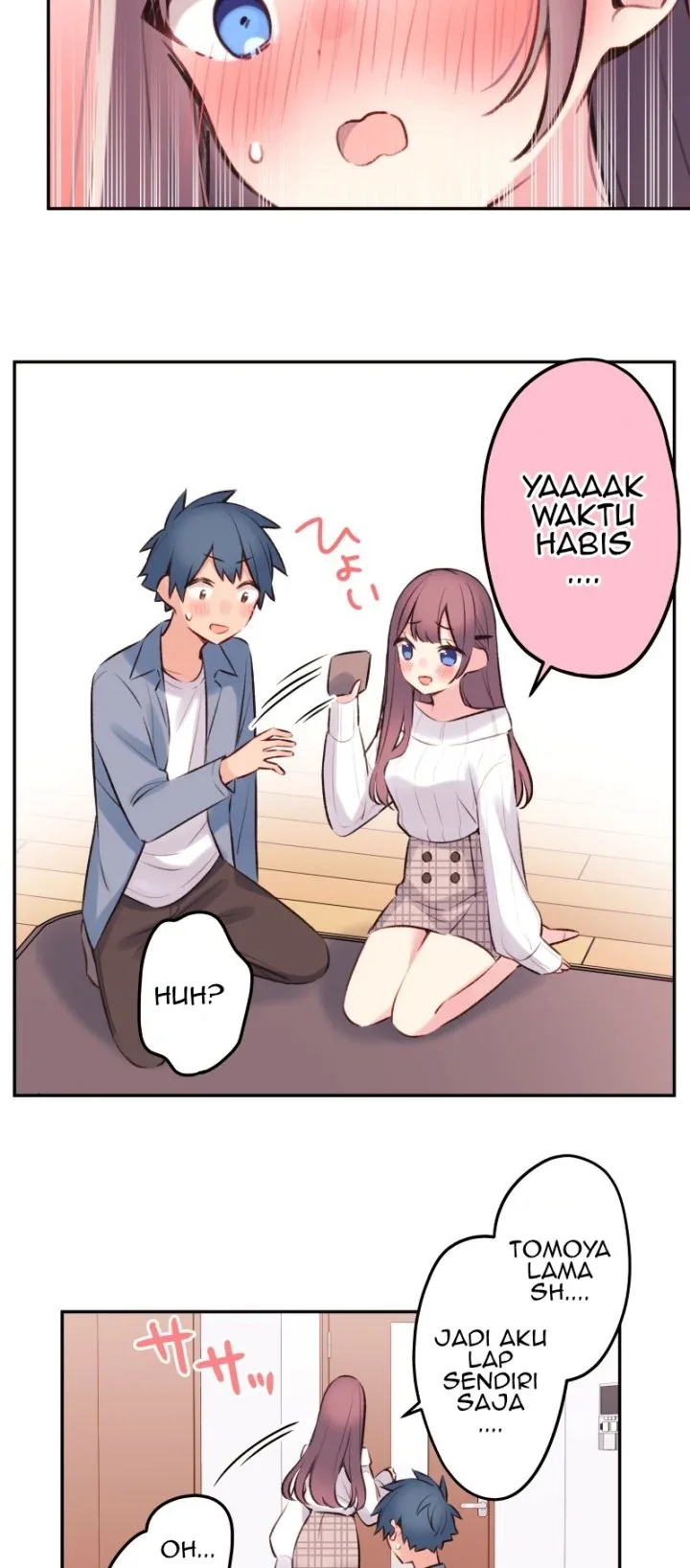 Halaman 18 — Waka-chan Is Flirty Again Chapter 92
