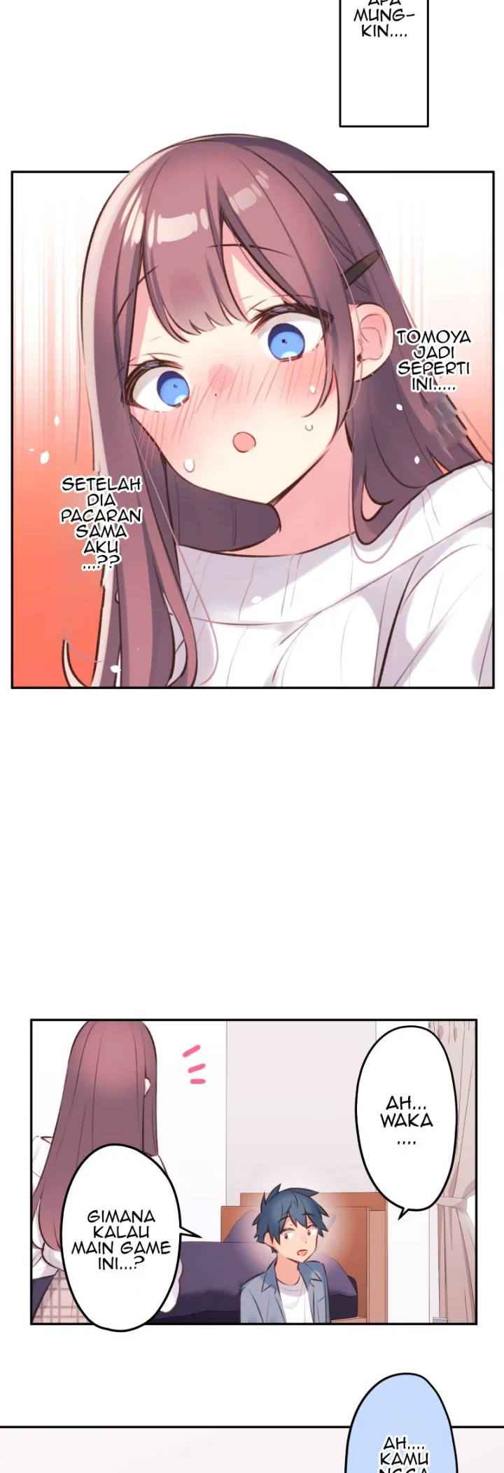 Halaman 34 — Waka-chan Is Flirty Again Chapter 92