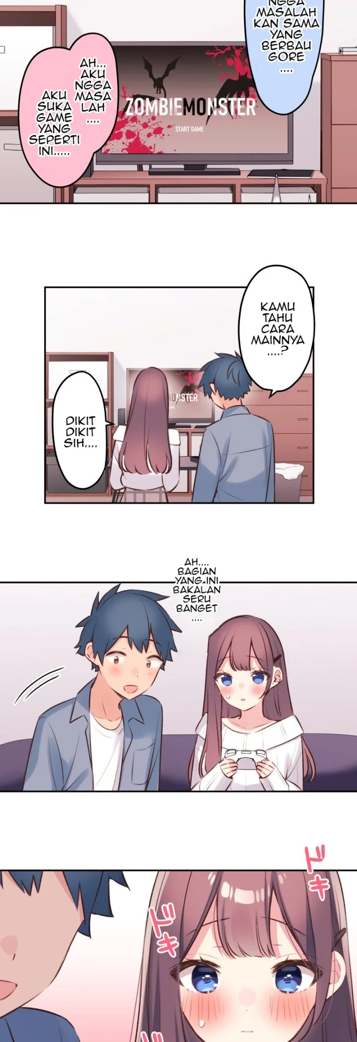 Halaman 35 — Waka-chan Is Flirty Again Chapter 92