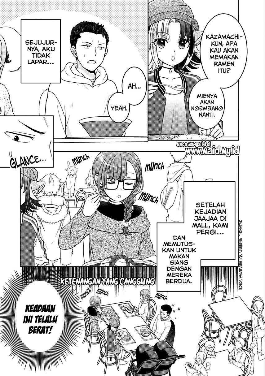 Halaman 5 — Kitaku Tochuu de Yome to Musume ga Dekita n dakedo, Dragon datta. Chapter 6