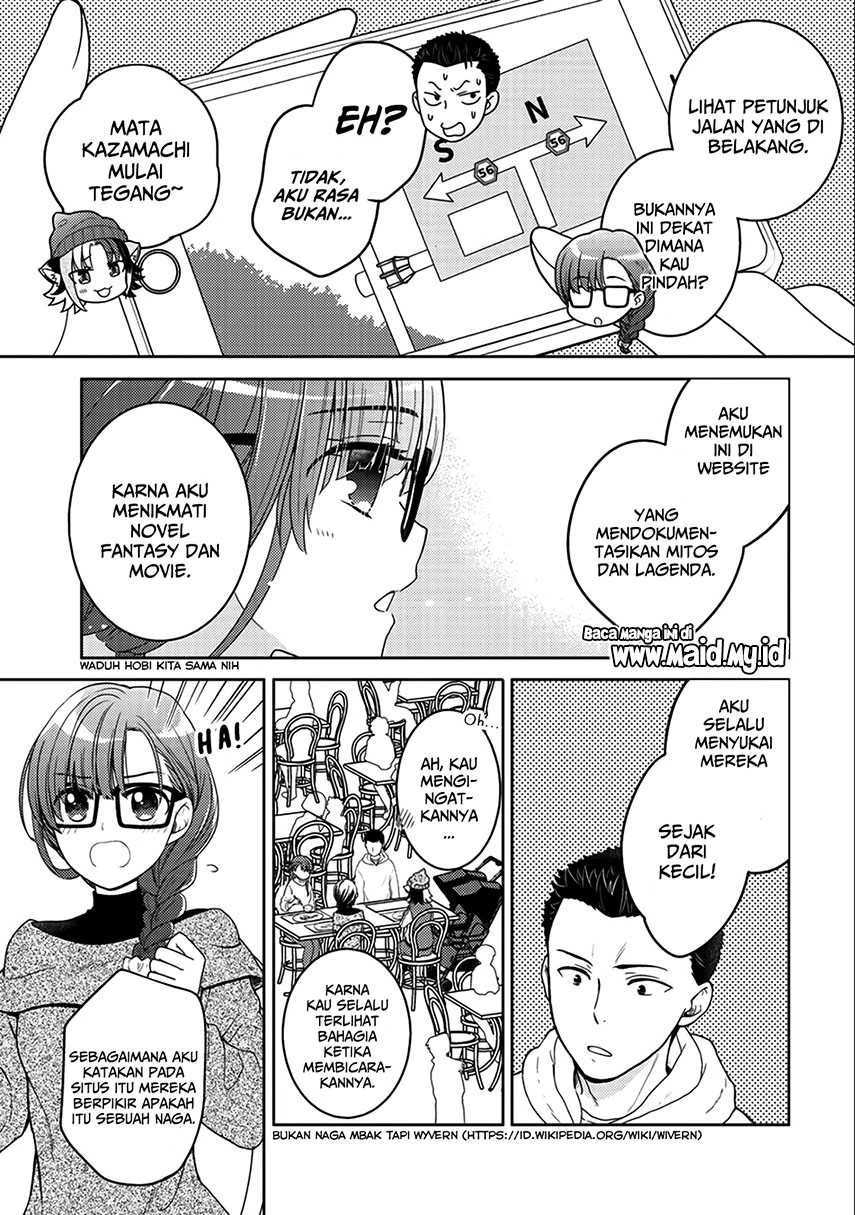 Halaman 11 — Kitaku Tochuu de Yome to Musume ga Dekita n dakedo, Dragon datta. Chapter 6