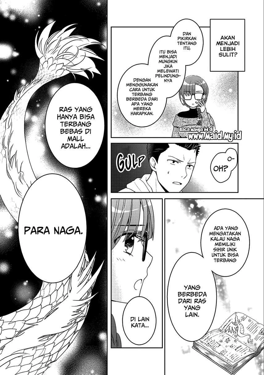 Halaman 14 — Kitaku Tochuu de Yome to Musume ga Dekita n dakedo, Dragon datta. Chapter 6