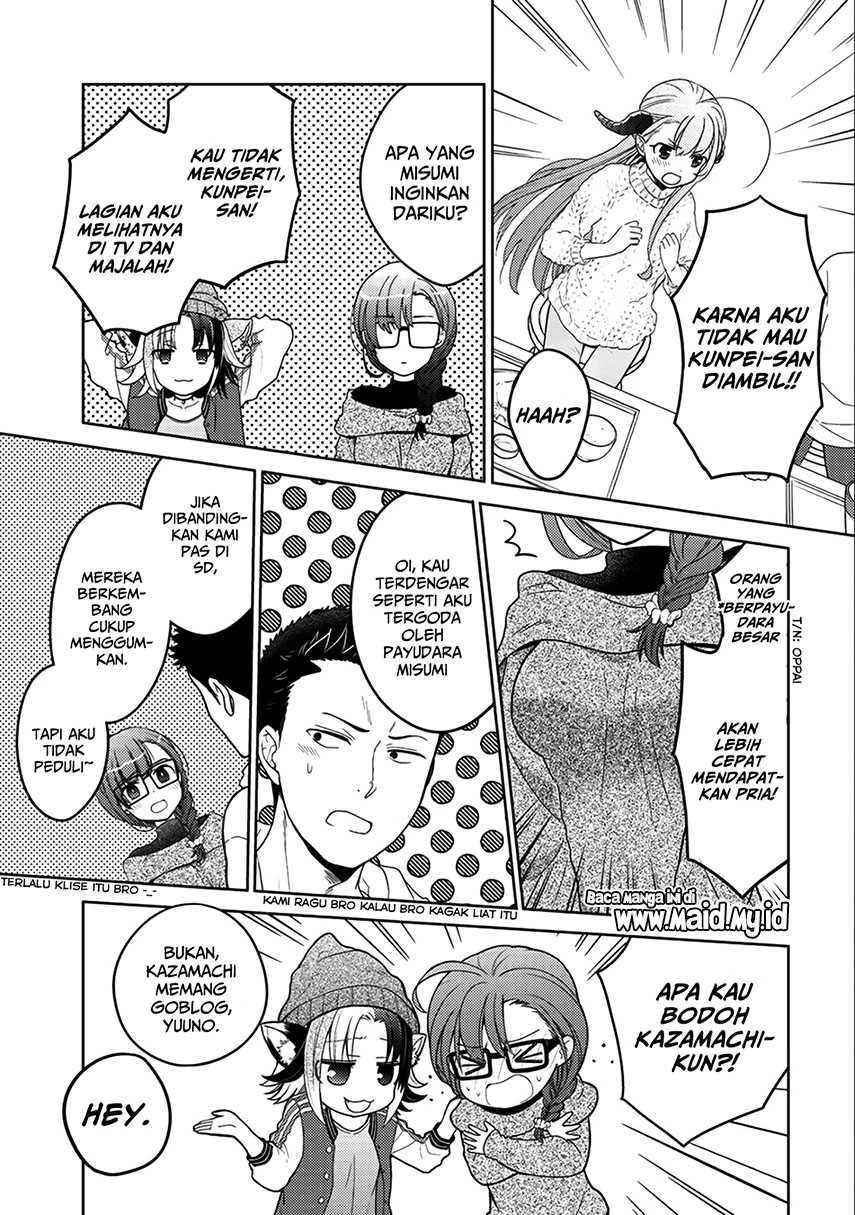 Halaman 17 — Kitaku Tochuu de Yome to Musume ga Dekita n dakedo, Dragon datta. Chapter 6