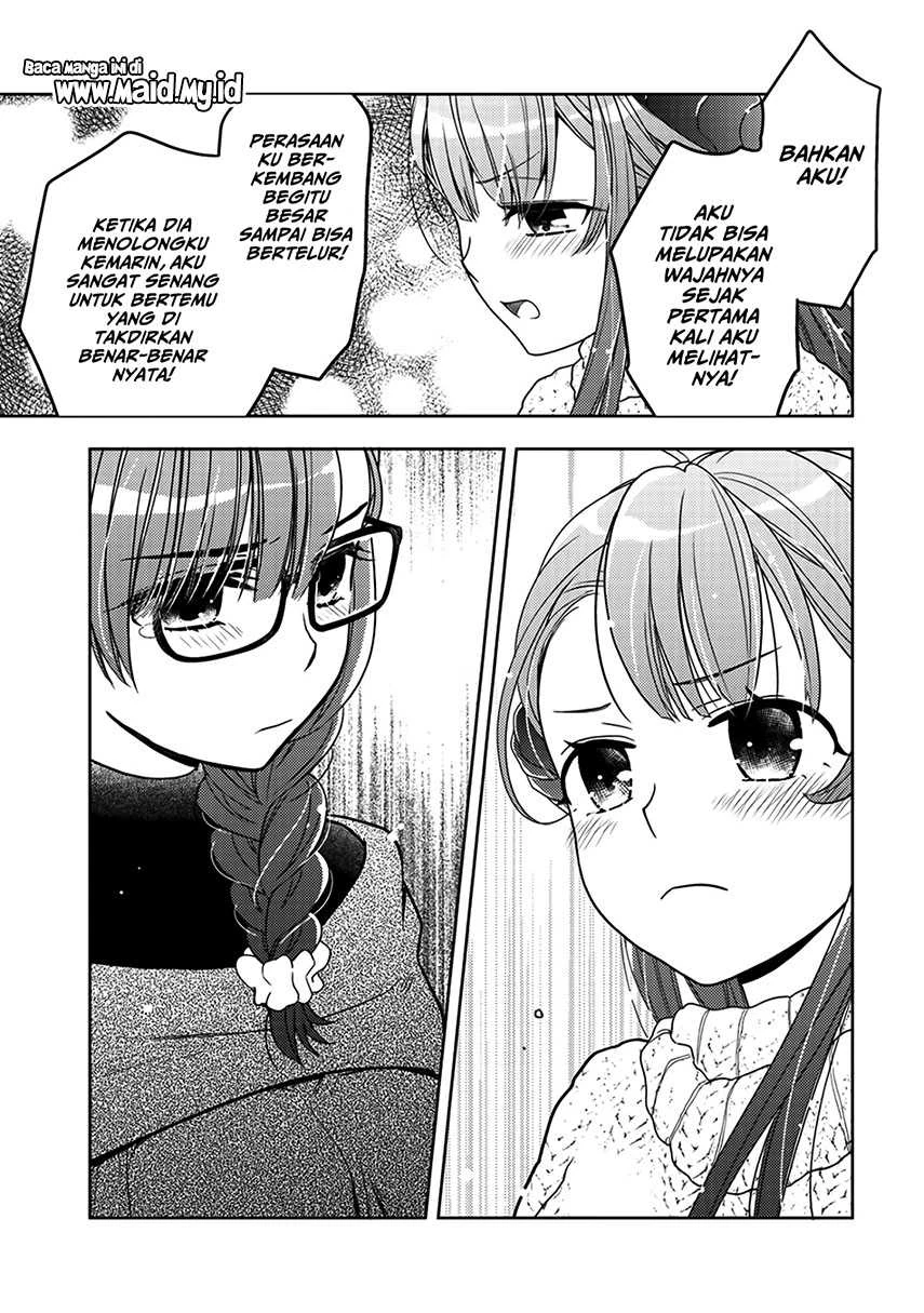 Halaman 27 — Kitaku Tochuu de Yome to Musume ga Dekita n dakedo, Dragon datta. Chapter 6