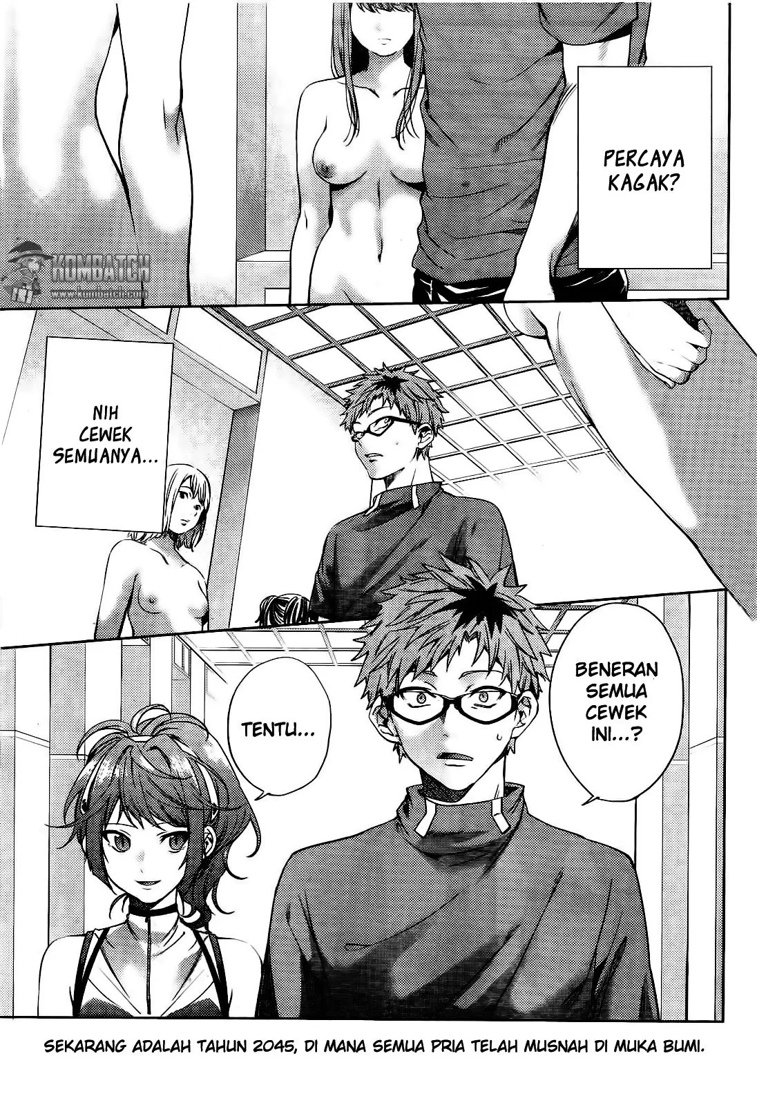 Halaman 3 — Shuumatsu no Harem Chapter 24.5