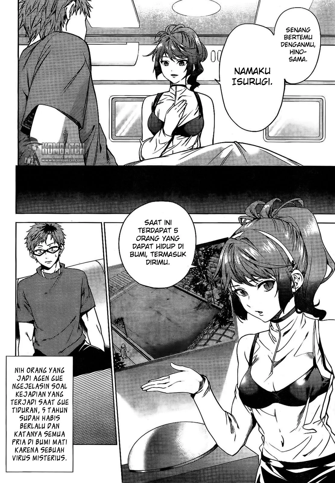 Halaman 6 — Shuumatsu no Harem Chapter 24.5