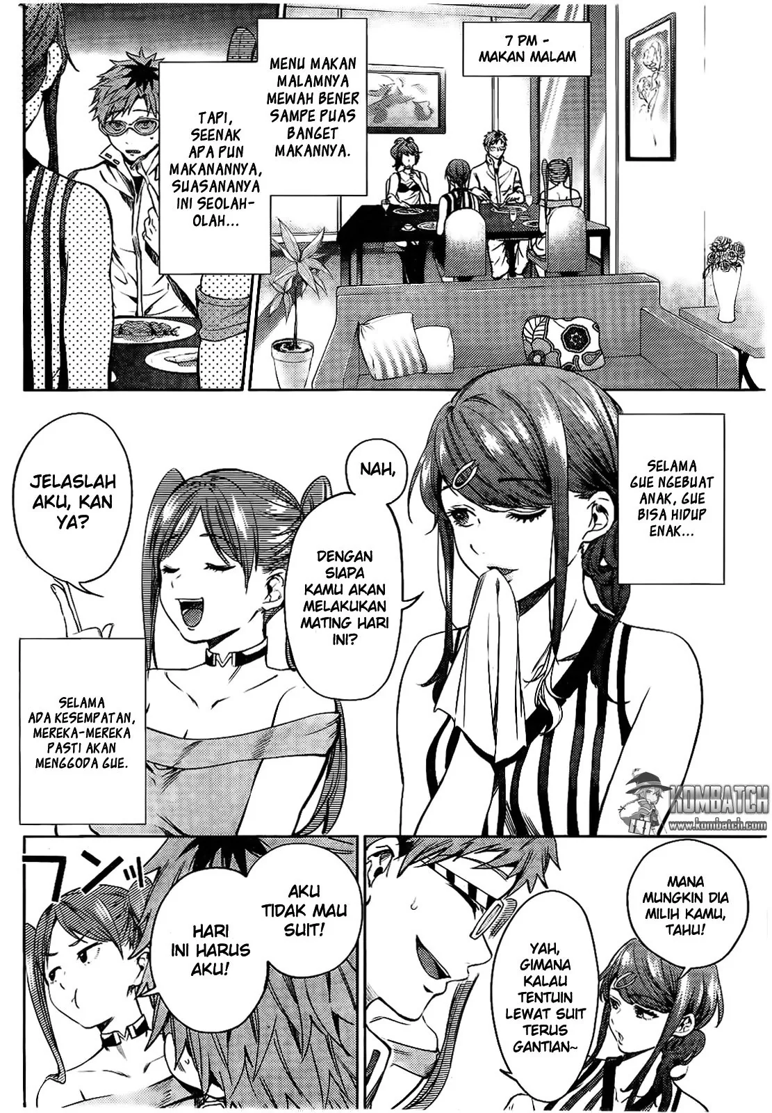 Halaman 15 — Shuumatsu no Harem Chapter 24.5
