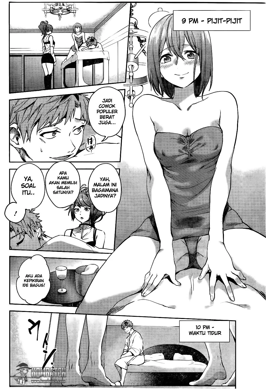 Halaman 17 — Shuumatsu no Harem Chapter 24.5