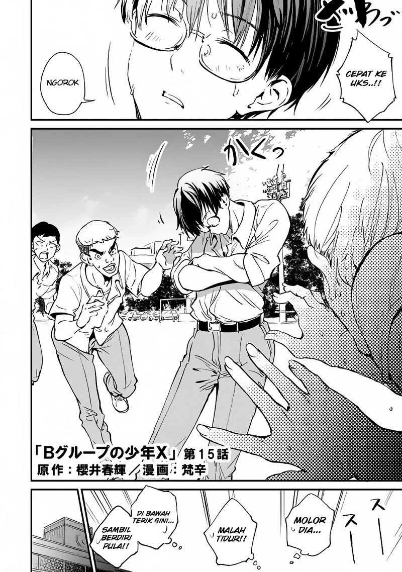 Halaman 3 — B Group no Shounen X Chapter 15