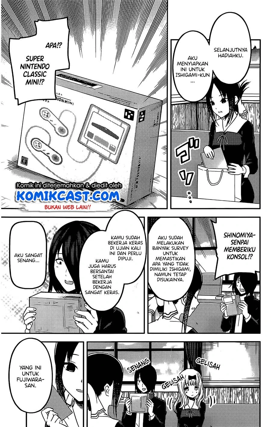 Halaman 8 — Kaguya-sama wa Kokurasetai: Tensai-tachi no Renai Zunousen Chapter 200