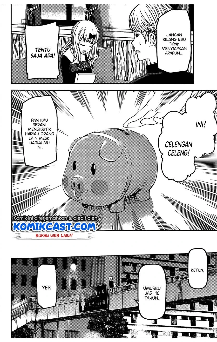 Halaman 11 — Kaguya-sama wa Kokurasetai: Tensai-tachi no Renai Zunousen Chapter 200