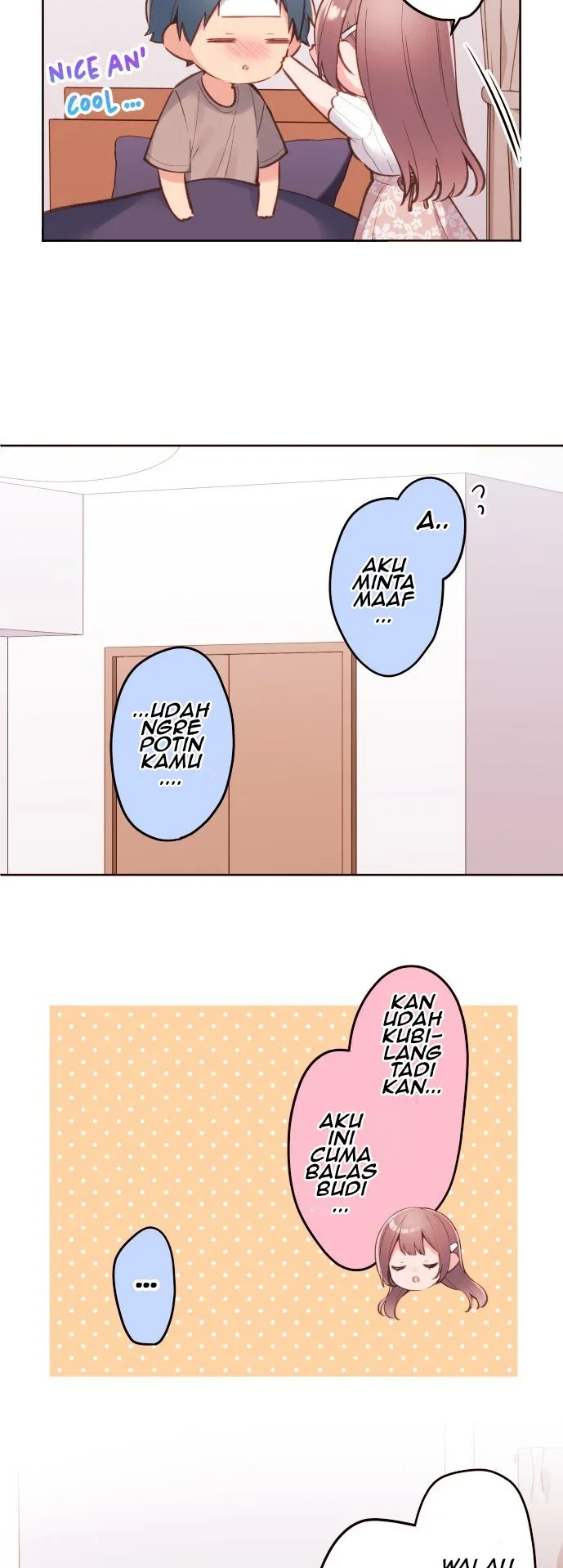 Halaman 3 — Waka-chan Is Flirty Again Chapter 41