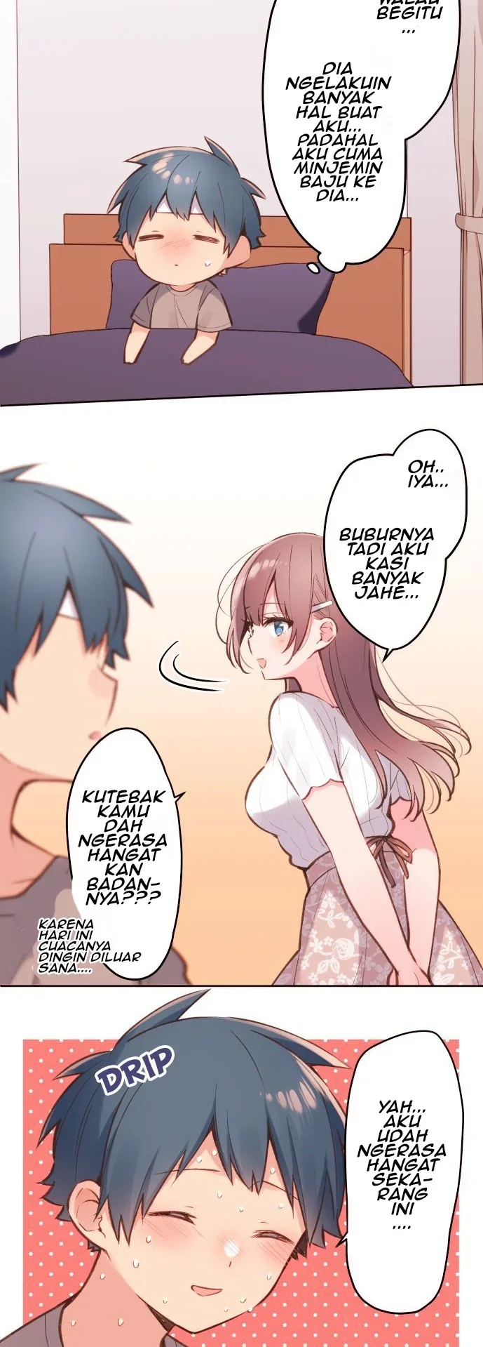 Halaman 4 — Waka-chan Is Flirty Again Chapter 41