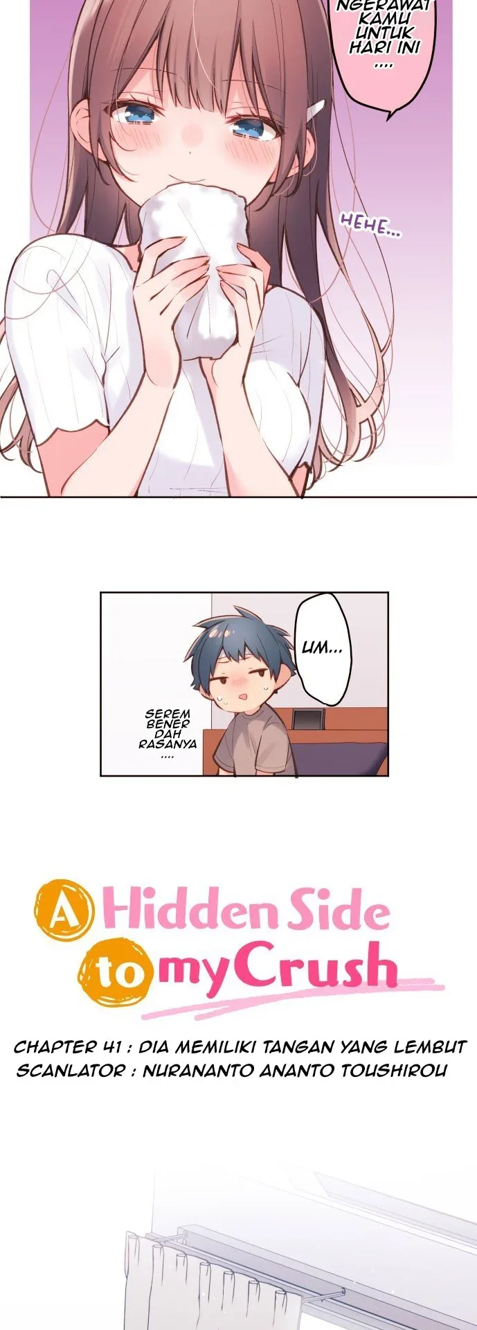 Halaman 7 — Waka-chan Is Flirty Again Chapter 41