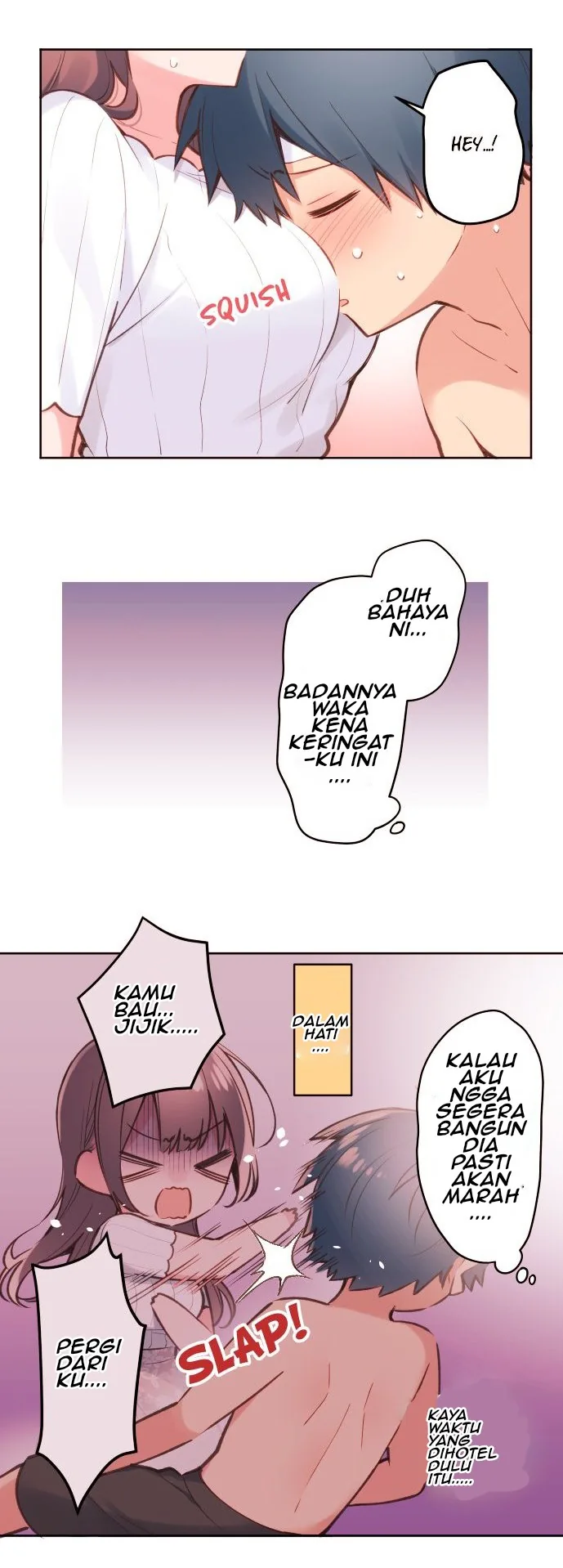 Halaman 16 — Waka-chan Is Flirty Again Chapter 41