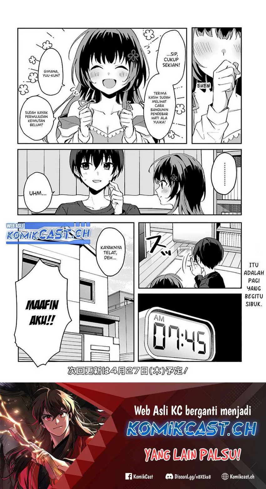 Halaman 8 — [Rouhou] Ore no Iinazuke ni Natta Jimiko, Ie dewa Kawaii shika Nai. Chapter 11.5