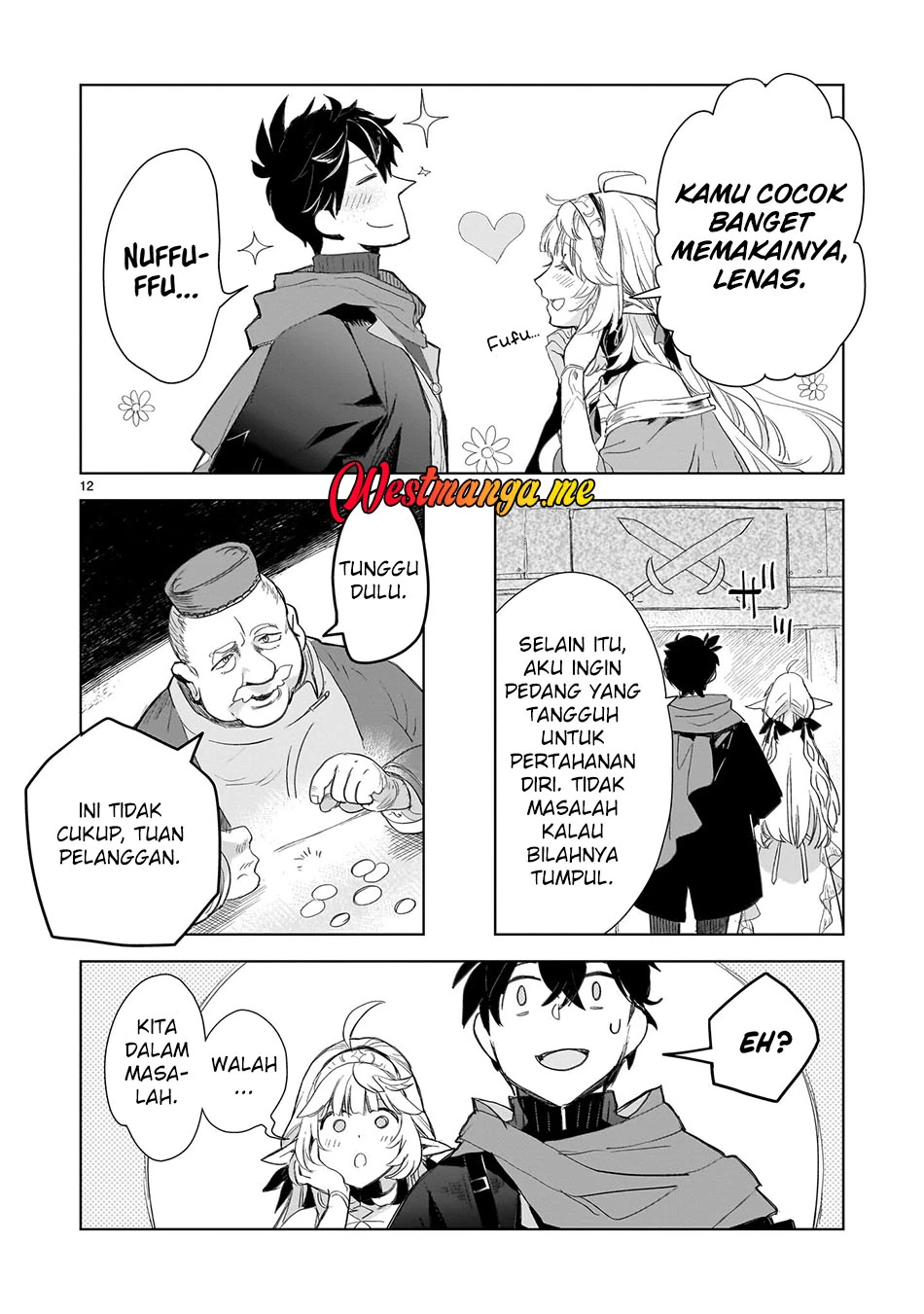 Halaman 8 — Elf-zuma to Hajimeru Yuukyuu no Tabi: Densetsu no Yuusha, Aisuru Elf to Tomo ni 100-nen Mae ni Sukutta Sekai wo Tabisuru Chapter 2