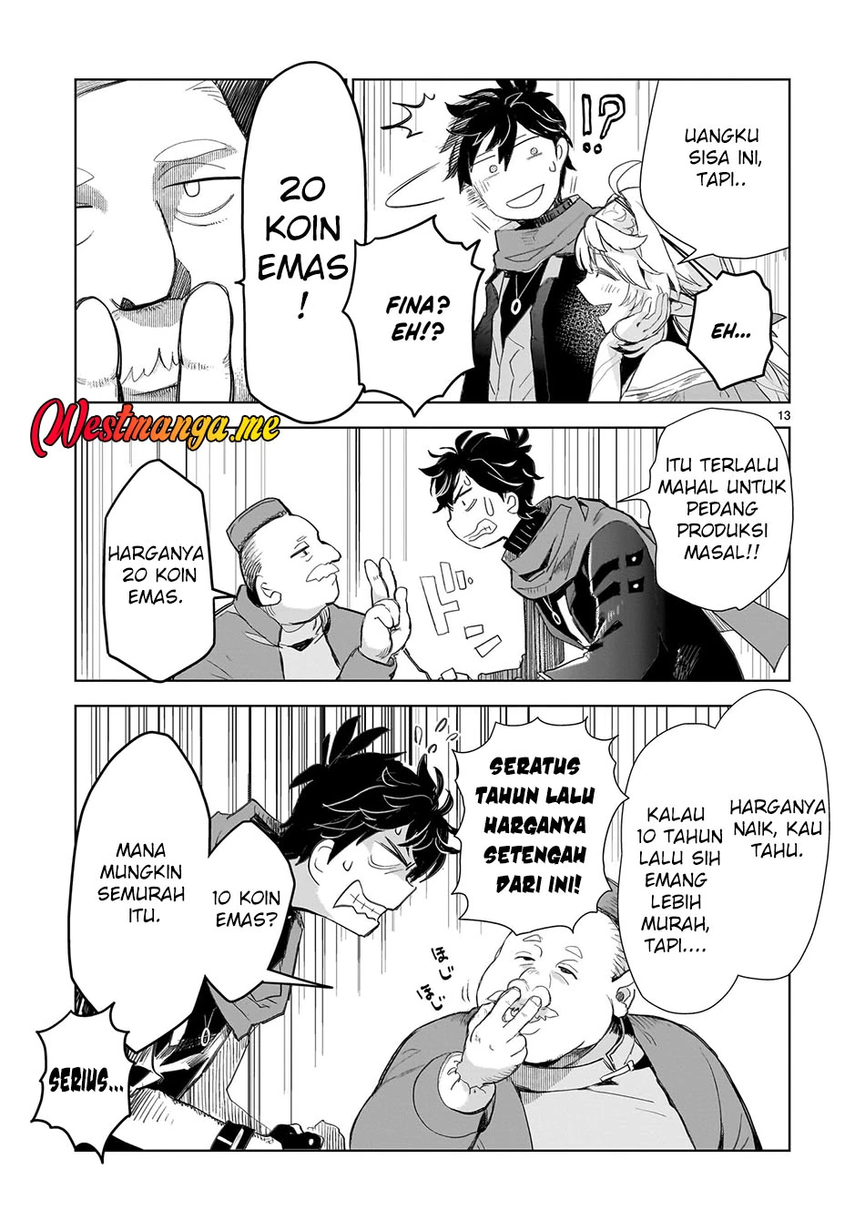 Halaman 9 — Elf-zuma to Hajimeru Yuukyuu no Tabi: Densetsu no Yuusha, Aisuru Elf to Tomo ni 100-nen Mae ni Sukutta Sekai wo Tabisuru Chapter 2