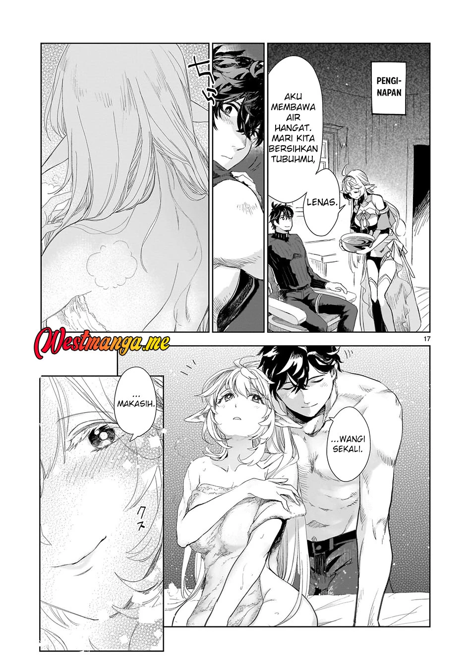 Halaman 13 — Elf-zuma to Hajimeru Yuukyuu no Tabi: Densetsu no Yuusha, Aisuru Elf to Tomo ni 100-nen Mae ni Sukutta Sekai wo Tabisuru Chapter 2