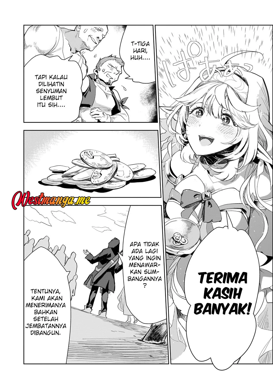 Halaman 23 — Elf-zuma to Hajimeru Yuukyuu no Tabi: Densetsu no Yuusha, Aisuru Elf to Tomo ni 100-nen Mae ni Sukutta Sekai wo Tabisuru Chapter 2