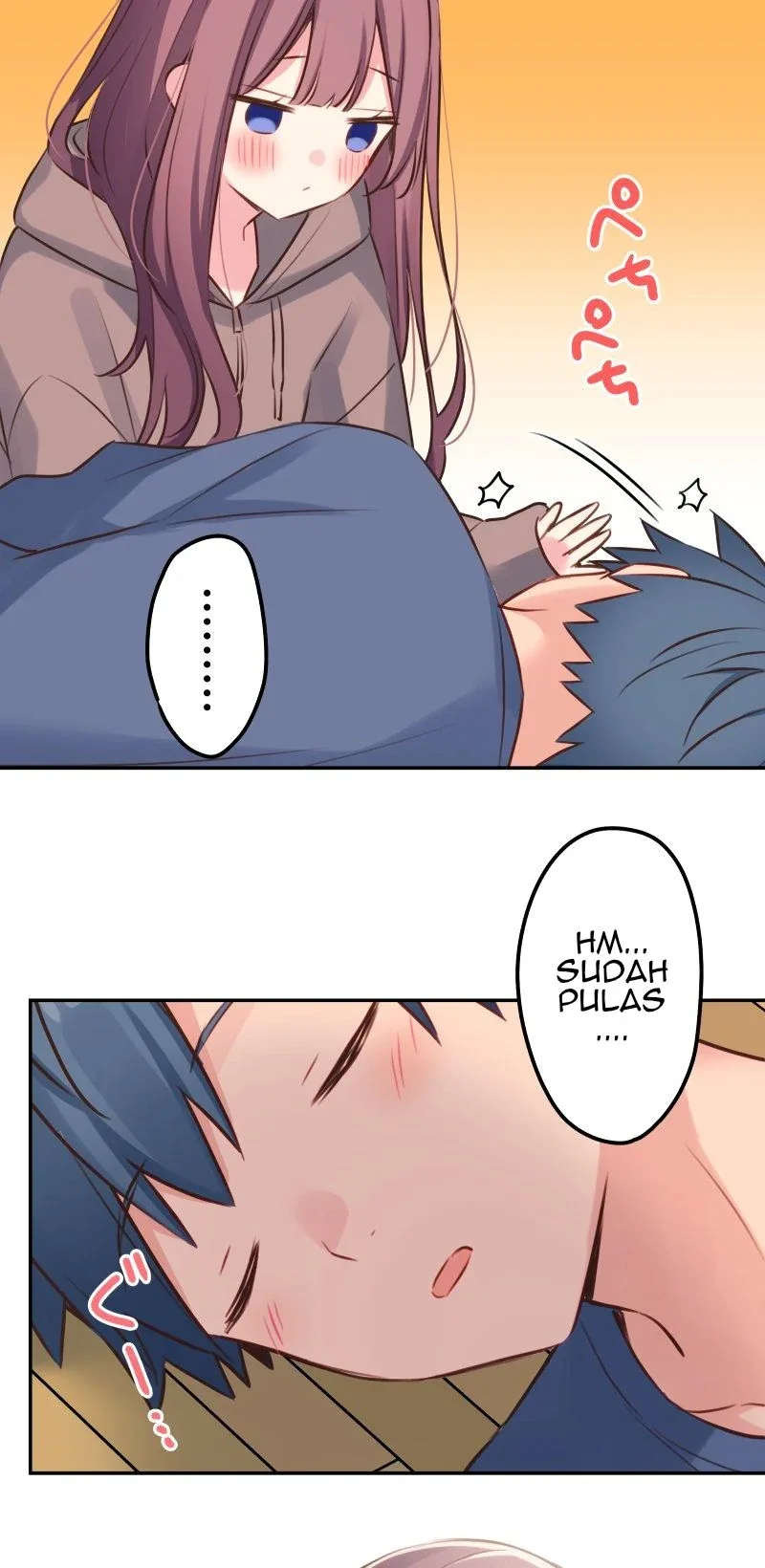 Halaman 36 — Waka-chan Is Flirty Again Chapter 119