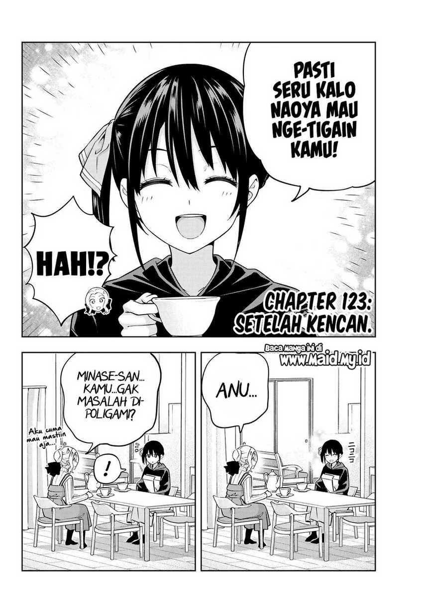 Halaman 4 — Kanojo mo Kanojo Chapter 123