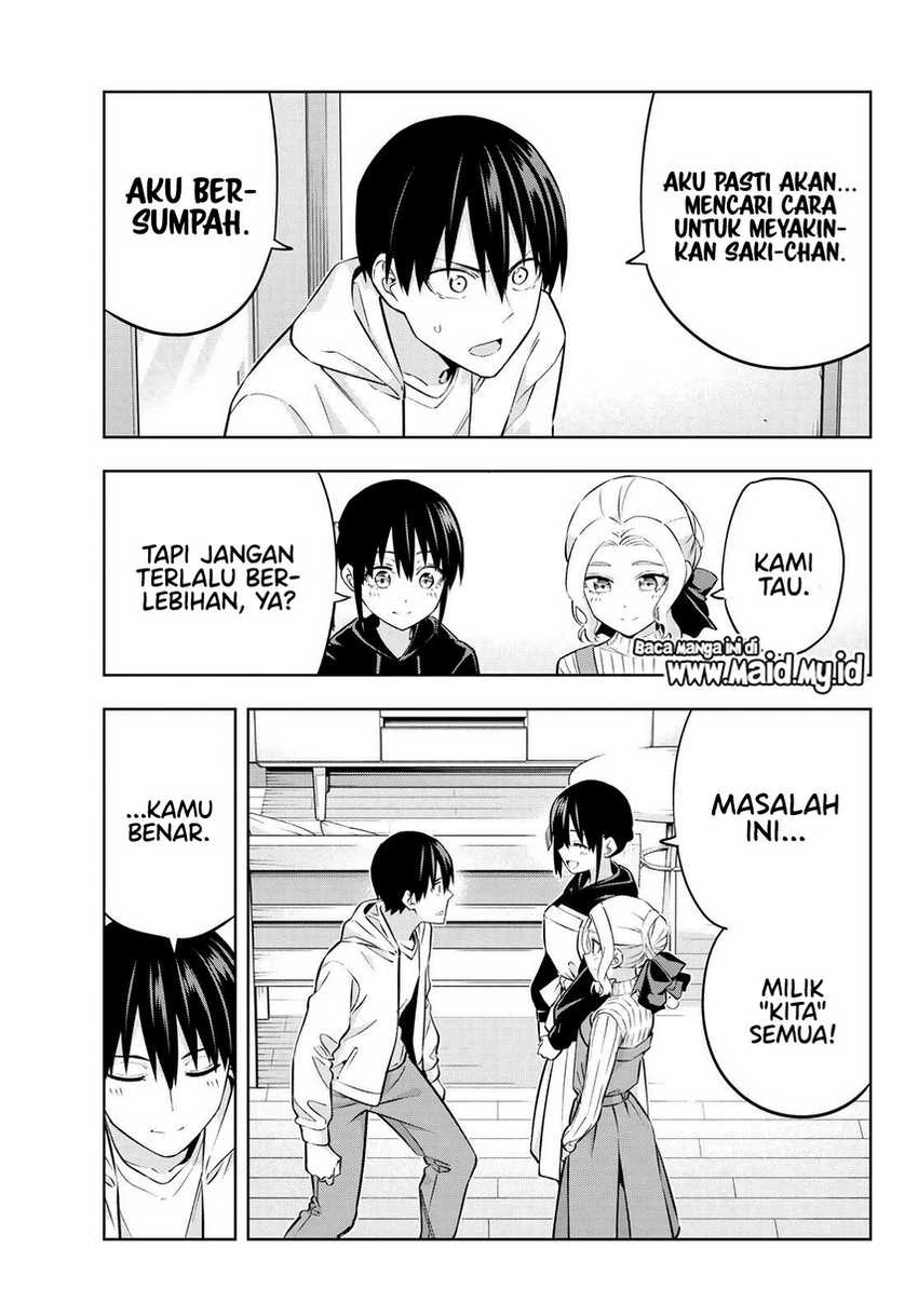 Halaman 13 — Kanojo mo Kanojo Chapter 123