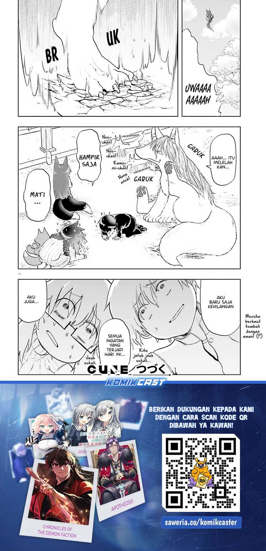 Halaman 11 — Okitsune Gal no Katabami-san Chapter 16