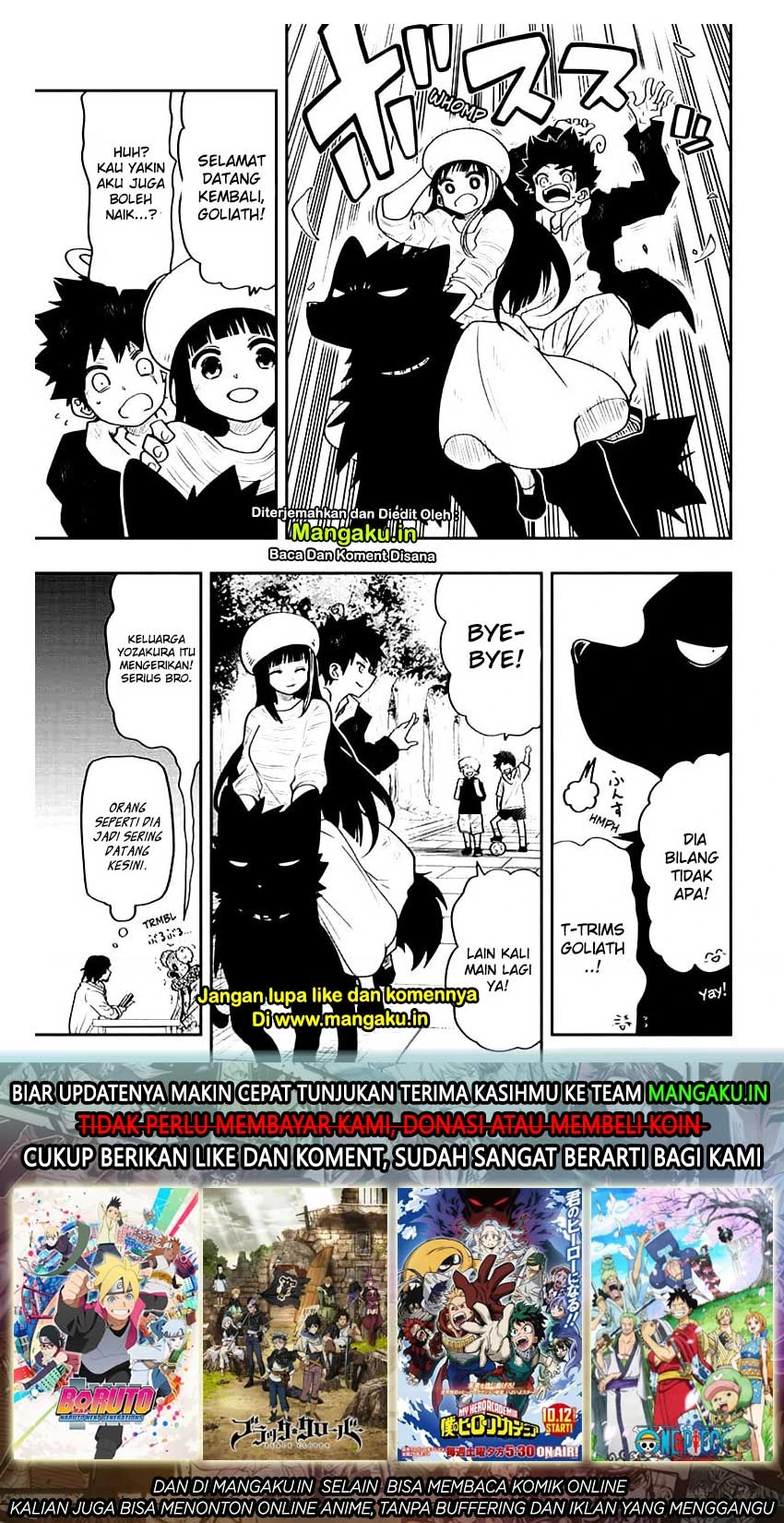 Halaman 18 — Yozakura-san Chi no Daisakusen Chapter 37