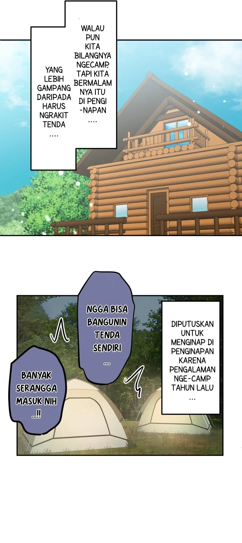 Halaman 4 — Waka-chan Is Flirty Again Chapter 202