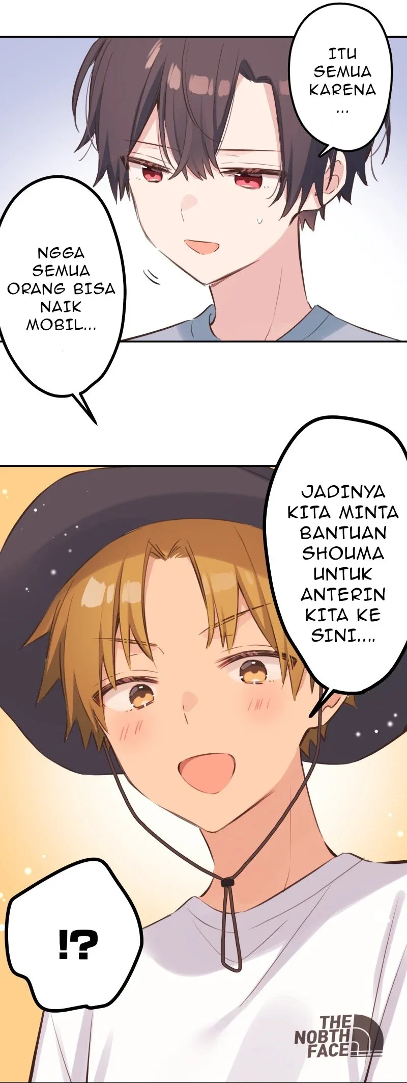 Halaman 12 — Waka-chan Is Flirty Again Chapter 202