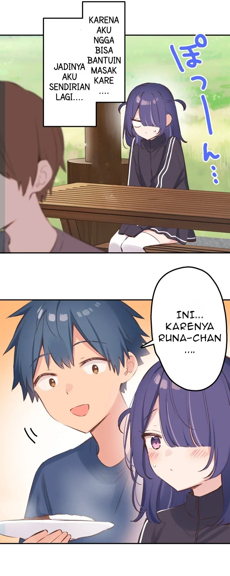 Halaman 18 — Waka-chan Is Flirty Again Chapter 202
