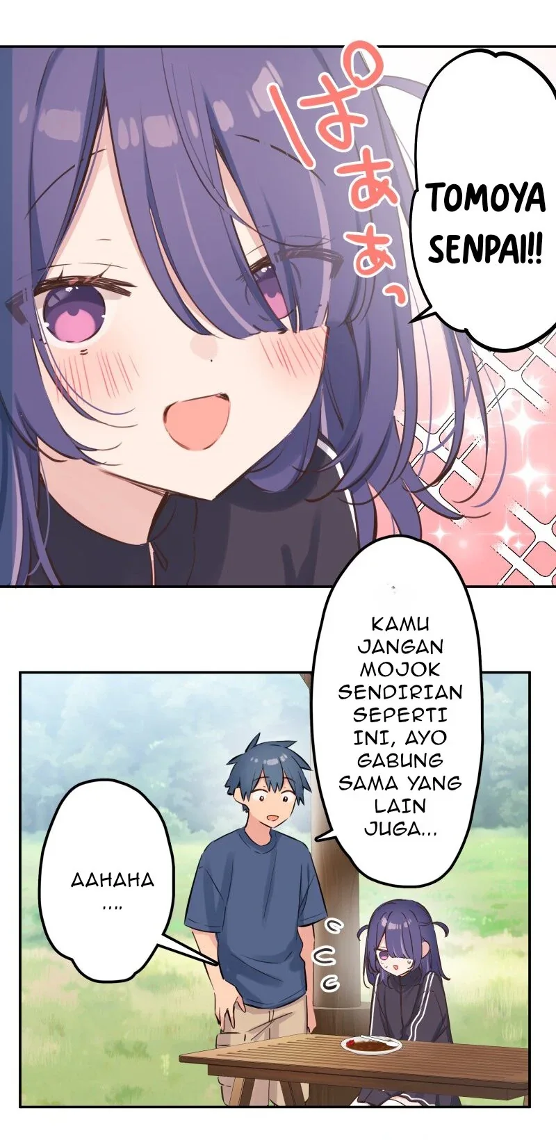 Halaman 19 — Waka-chan Is Flirty Again Chapter 202